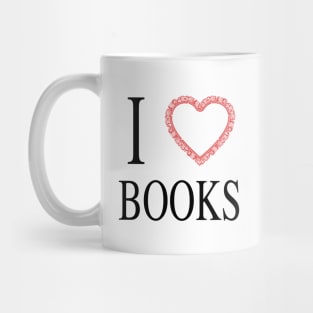 I Heart Books Mug